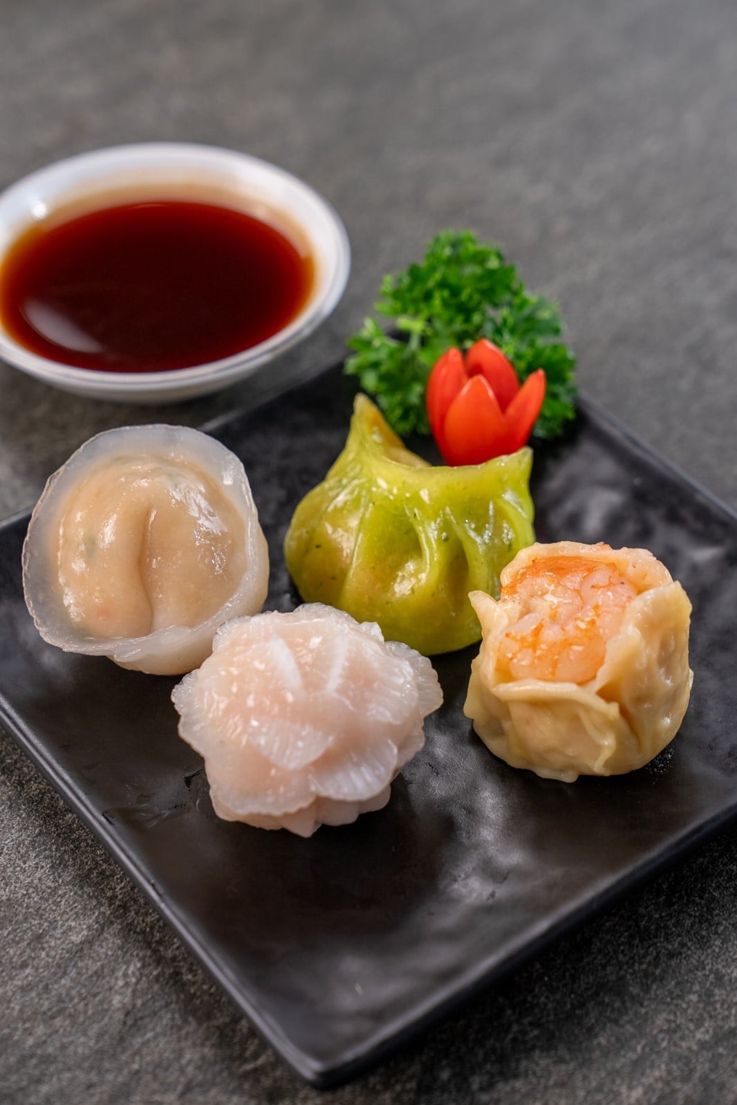 Dòng sản phẩm Dimsum - Há cảo đại diện cho niềm tự hào năng suất sản xuất hơn 40 tấn/ngày