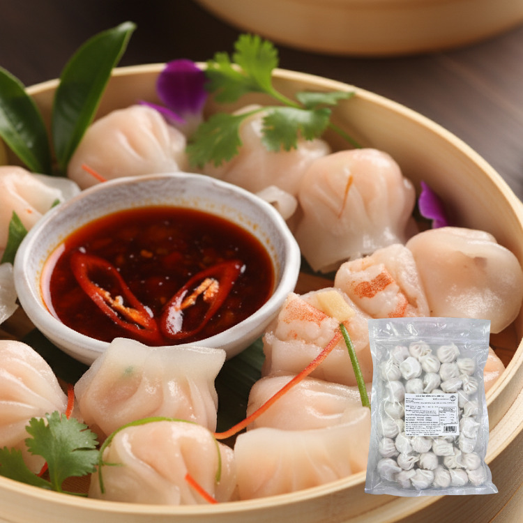 Há cảo tôm B2B HI-FOODS ứng dụng công nghệ cấp đông sâu IQF giữ nguyên độ giòn ngọt của nhân