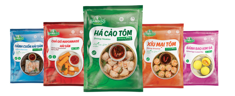 Các dòng sản phẩm dimsum Bamboo