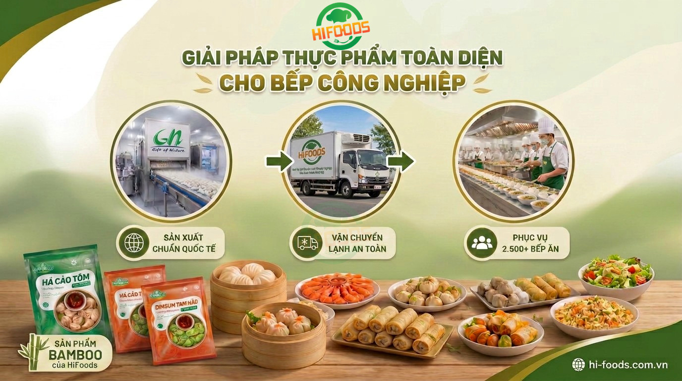 Giải pháp thực phẩm toàn diện cho mọi nhà và F&B