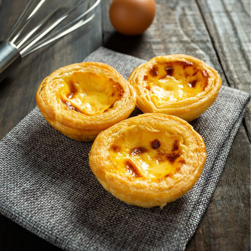Bánh Tart trứng đông lạnh tiện lợi phục vụ thực đơn ăn sáng tinh gọn cho quán cafe