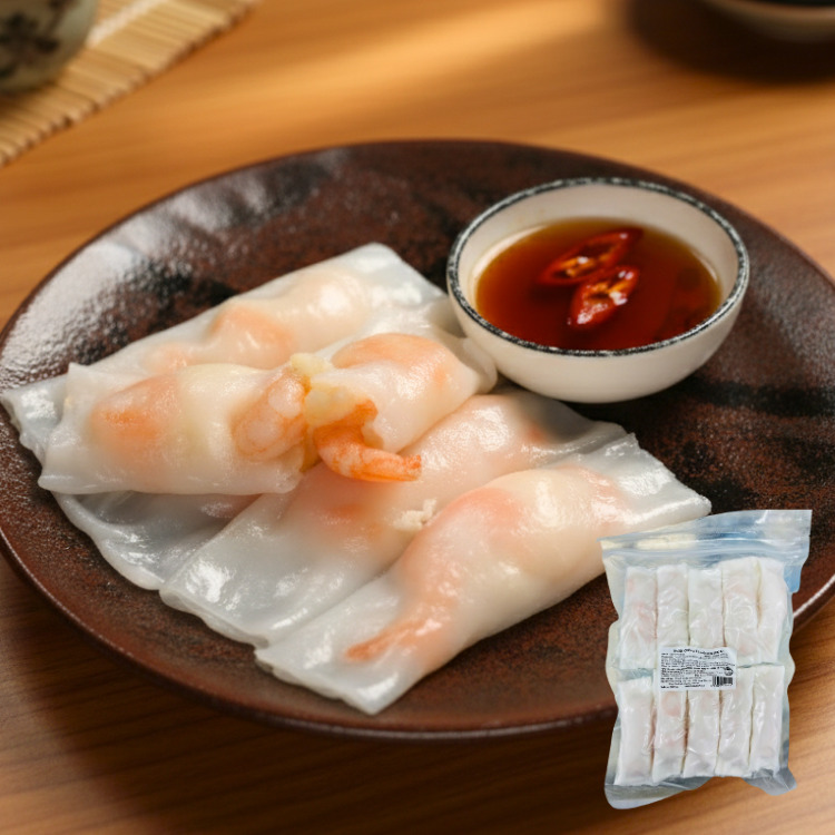 Bánh cuốn hải sản HI-FOODS vỏ mỏng dai, nhân ngọt vị tiện lợi khi sử dụng