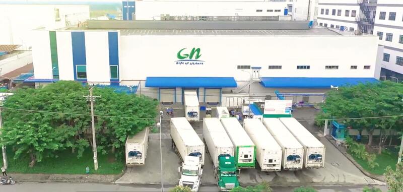 Xe tải lạnh chuyên dụng duy trì nhiệt độ âm 18 độ C giao sỉ há cảo đông lạnh B2B HI-FOODS