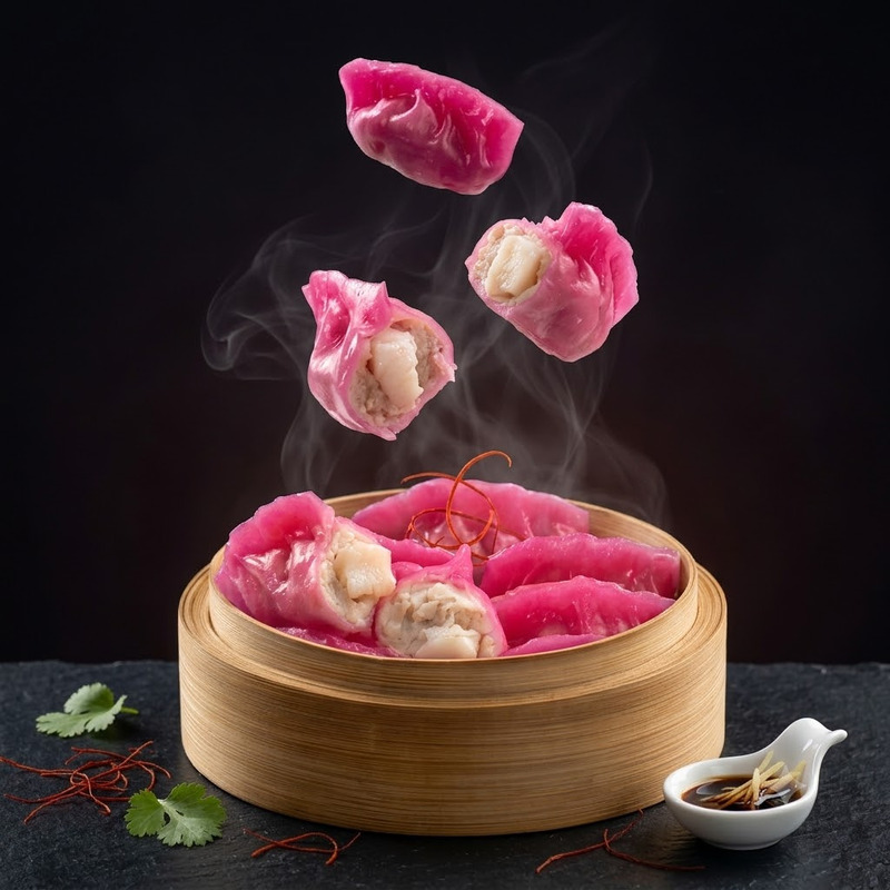 Há cảo mực Hoàng gia Hi-Foods lần đầu tiên đưa mực tươi giòn sần sật làm nguyên liệu chính kết hợp công nghệ cấp đông nhanh IQF