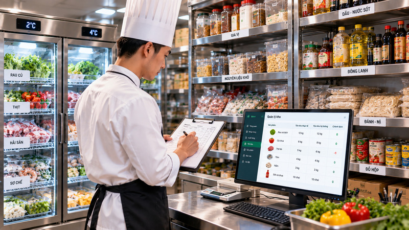 Đối soát kho thực tế và lý thuyết thường xuyên giúp triệt tiêu thất thoát ngầm
