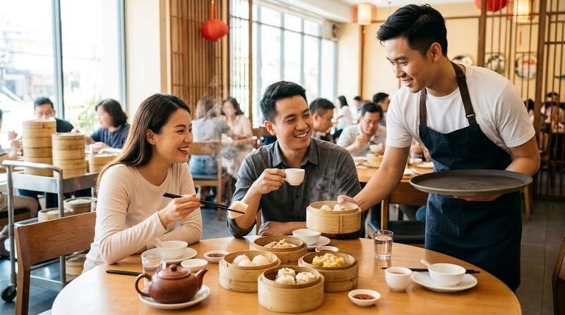 Chủ động dẫn dắt hành vi gọi món tại bàn bằng kỹ thuật bán chéo thông minh và thiết kế thực đơn tối ưu