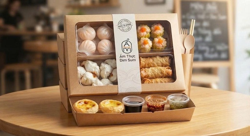 Kết hợp linh hoạt giữa phục vụ tại quán, đẩy mạnh kênh giao đồ ăn trực tuyến